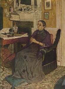 Kapferer asszony 1919, 1919, 1946 alkotó: Edouard Vuillard
