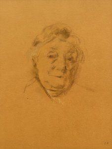 Madame Bénard portréja, elölnézetből alkotó: Edouard Vuillard