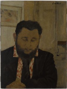 Thadée Natanson portréja, 1897 (olaj, karton, a panelre szerelve) alkotó: Edouard Vuillard