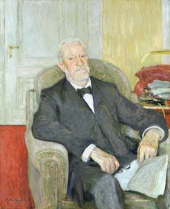 Eduard Wilhelm Ludwig Heinrich Roscher szenátor (1838-1929) 1913 alkotó: Edouard Vuillard