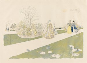 A Tuileriák kertje A Tuileriák kertje 1896-ban jelent meg. alkotó: Edouard Vuillard