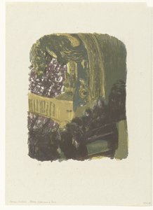 Tribün és erkélyek közönséggel a párizsi Théâtre Gymnase-ben Une Galerie au Gymnase alkotó: Edouard Vuillard