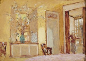 Nő enteriőrben, Madame Hessel Les Clayes-ban alkotó: Edouard Vuillard