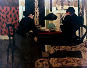 Nők lámpafényben, 1892 alkotó: Edouard Vuillard