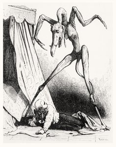 Illusztráció: A szerelmes ördög, 1845
