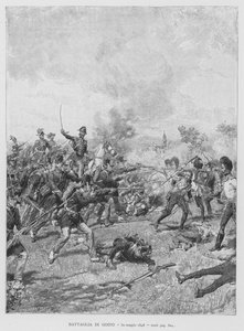 Goitói csata, 1848. május 30. (metszet)
