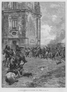 Palermói forradalom 1820-ban (metszet)
