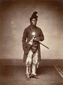 Ők wa hut Még mindig ru Sky Chief, kb. 1867. alkotó: Edric L. Eaton.