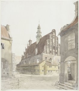 Heilsberg városházája alkotó: Eduard Gaertner