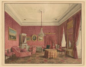 Moritz von Putbus gróf szalonja alkotó: Eduard Gaertner