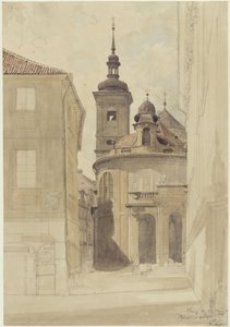 A jezsuita templom Prágában alkotó: Eduard Gaertner