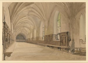 A pelplini kolostor csarnoka alkotó: Eduard Gaertner