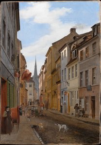 Parochialstrasse Berlinben alkotó: Eduard Gaertner