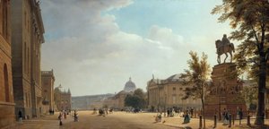 Unter den Linden alkotó: Eduard Gaertner