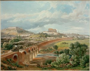 Vasúti viadukt (a Ferdinánd császár északi vasútjának brünni ágának viaduktja).