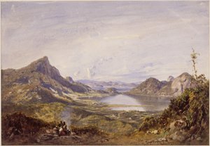Lagoa Rodrigo de Freitas, Rio de Janeiro alkotó: Eduard Hildebrandt