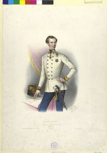 I. Ferenc József osztrák császár alkotó: Eduard Kaiser