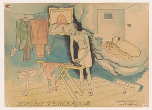 Illegális wensdroom (cím az objektumon) alkotó: Eduard Veterman