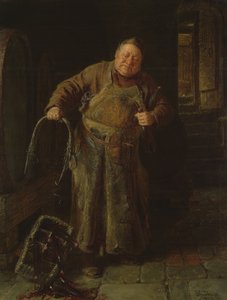 A törött fogantyú, 1900 alkotó: Eduard von Grutzner