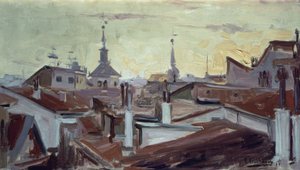 Madrid háztetői