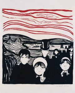 Félelemérzet alkotó: Edvard Munch