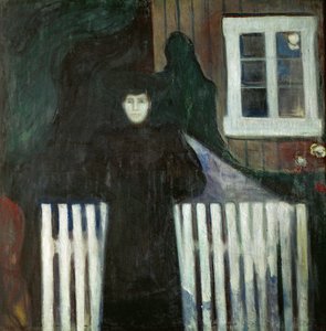 Anguish (olaj, vászon) alkotó: Edvard Munch