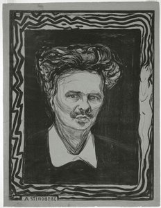 August Strindberg alkotó: Edvard Munch