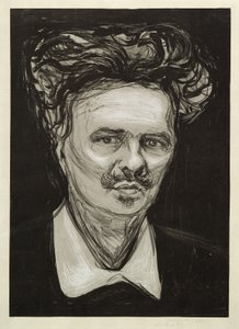August Strindberg alkotó: Edvard Munch