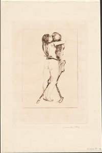 A Halál és a Nő alkotó: Edvard Munch