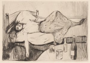 Másnap. 1894 alkotó: Edvard Munch