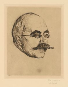 Dr. Gustav Schiefler alkotó: Edvard Munch