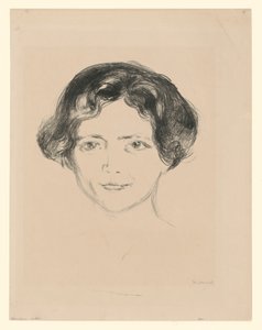 Edith Rode alkotó: Edvard Munch