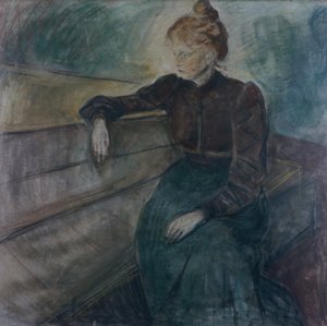 Női portré alkotó: Edvard Munch