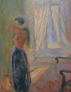 Nő a WC-ben, 1892 alkotó: Edvard Munch