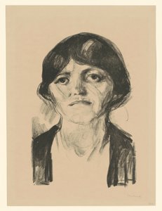 Női fej alkotó: Edvard Munch