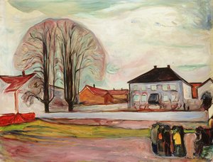 Ház Aasgaardstrandban alkotó: Edvard Munch