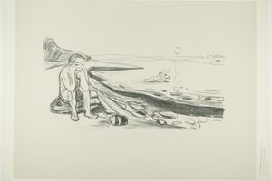 Omega repülése alkotó: Edvard Munch
