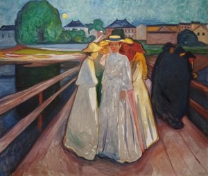 A hídon alkotó: Edvard Munch