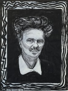 Strindberg portréja; Strindberg portréja alkotó: Edvard Munch