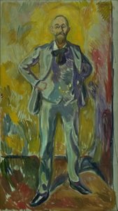 Daniel Jacobson professzor portréja alkotó: Edvard Munch