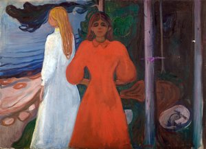piros és fehér alkotó: Edvard Munch
