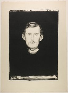 Önarckép alkotó: Edvard Munch
