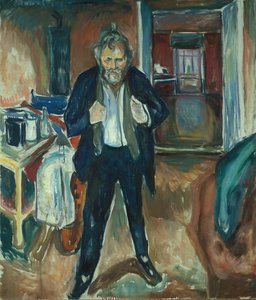 Álmatlan éjszaka. Önarckép belső zűrzavarban alkotó: Edvard Munch