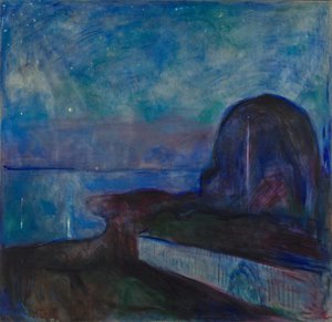 Csillagos éjszaka alkotó: Edvard Munch