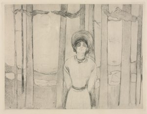 Nyári éjszaka  (The Voice) alkotó: Edvard Munch