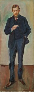 A francia Marcel Archinard, 1904 körül (olaj, vászon) alkotó: Edvard Munch