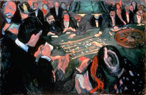 A rulettasztal Monte Carlóban, 1903 alkotó: Edvard Munch