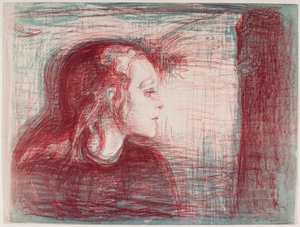 A beteg gyermek I. alkotó: Edvard Munch