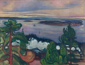 Vonatfüst  alkotó: Edvard Munch