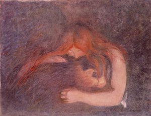 Vámpír alkotó: Edvard Munch